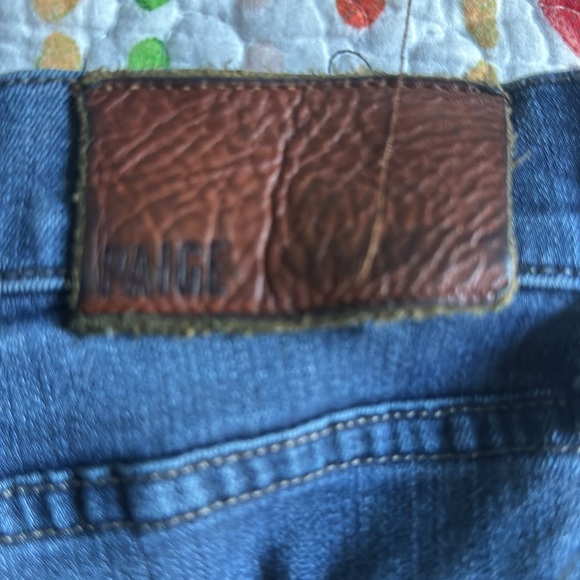 Paige Jean size 36 in fair condition - Picture 8 of 8